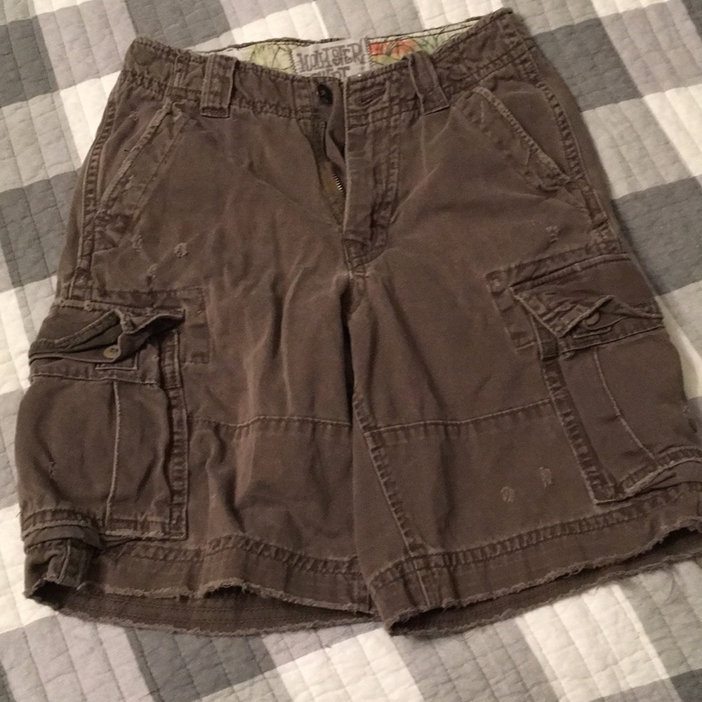 Hollister cargo shorts